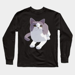 genshin impact cat Long Sleeve T-Shirt